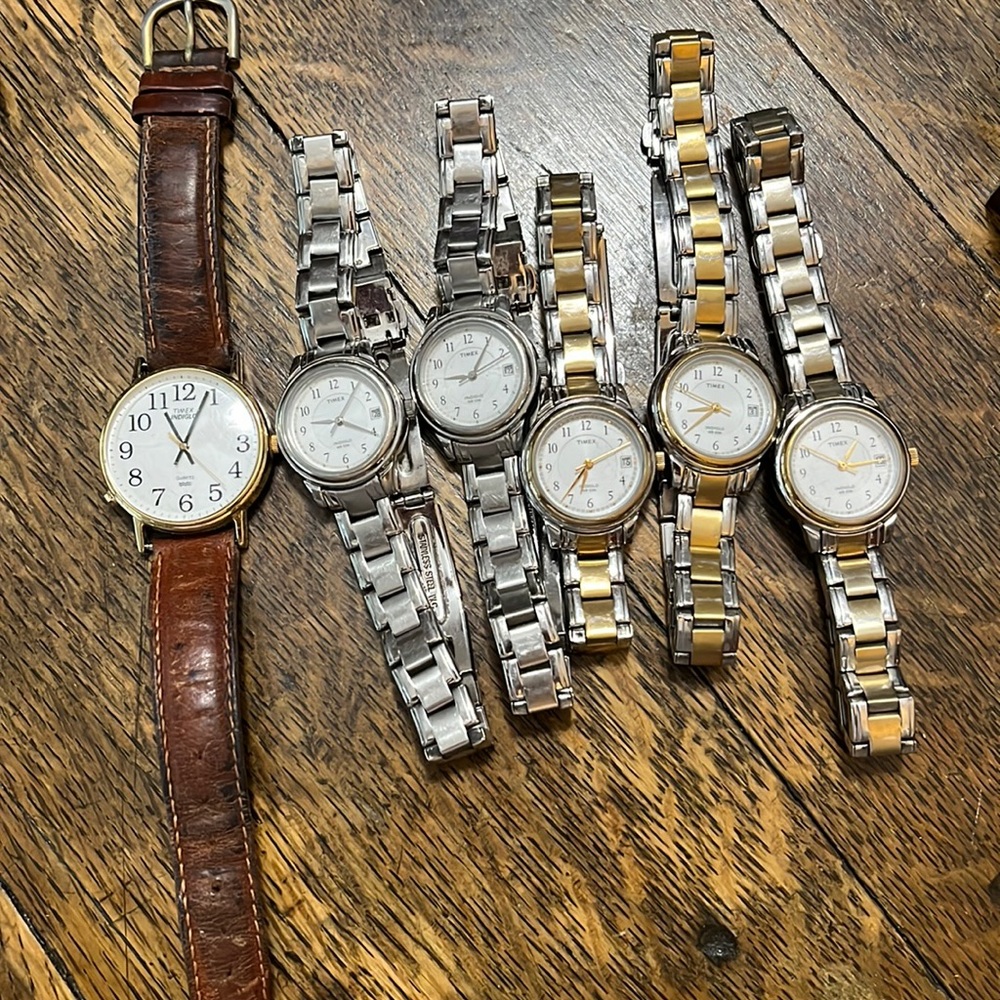 Six Timex Ladies Watches ⌚️⏱️